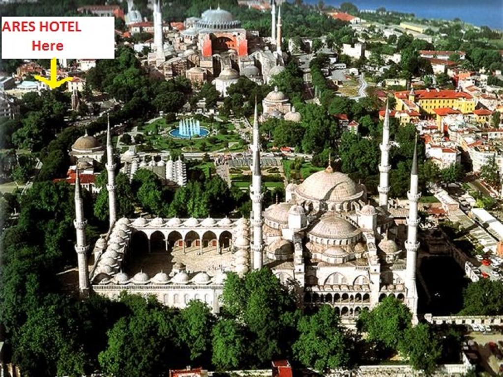 Ares Hotel Estambul Exterior foto